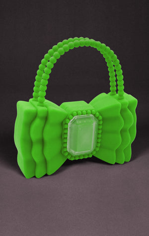 Bow Bag - Fluo Green