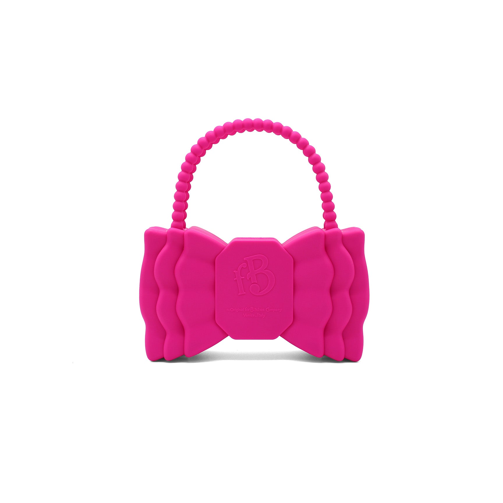 forBitches Company Bow Bag - Fluo Pink